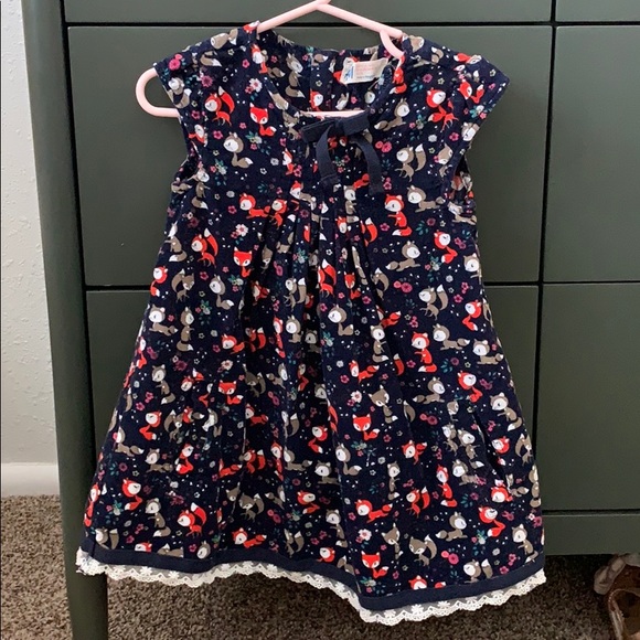H&M baby printed corduroy dress - Picture 1 of 2